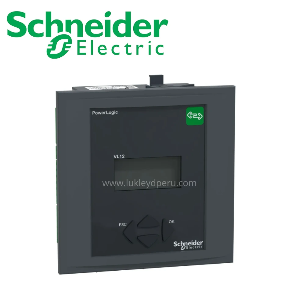 Regulador de factor de potencia de 12 pasos 90-550V, 144x144mm SCHNEIDER ELECTRIC