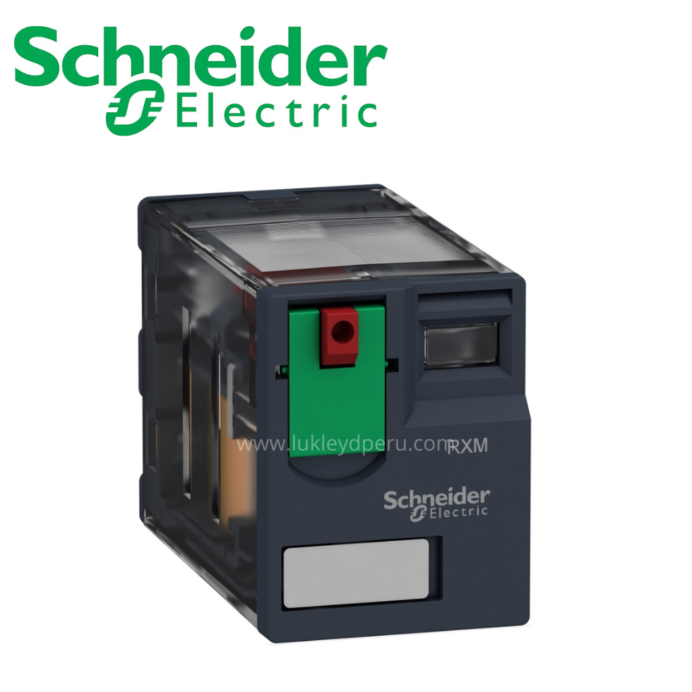 Relé 14 pines 110VAC 4NA/NC 6A 250V SCHNEIDER ELECTRIC