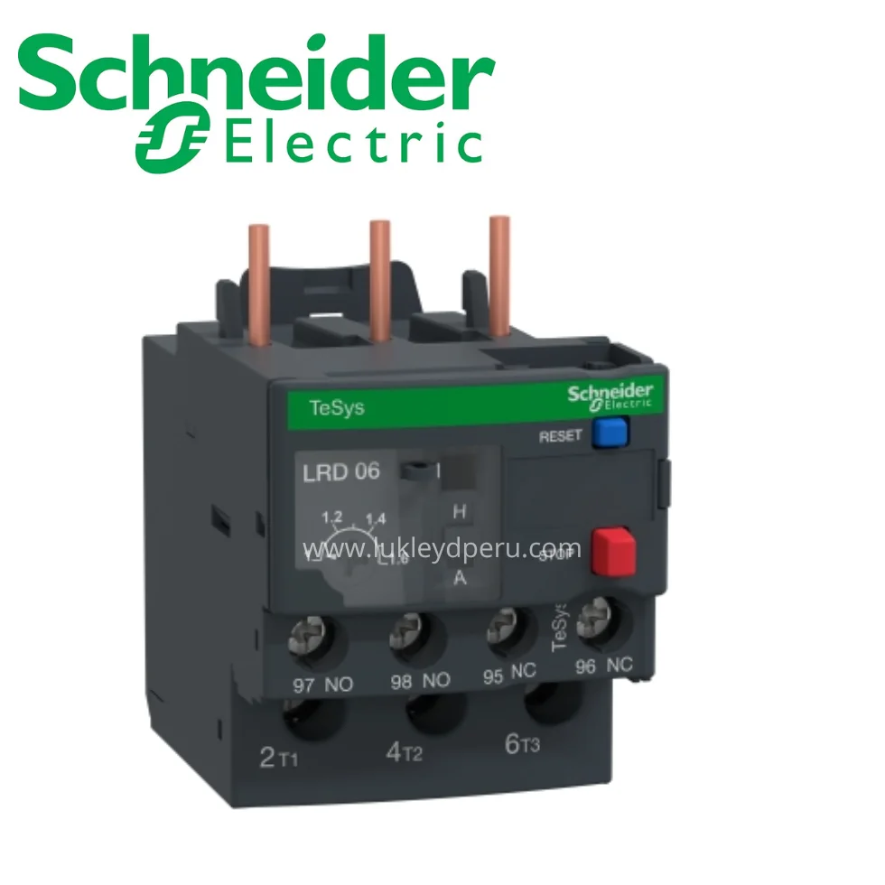 Rele térmico 1.00-1.6A para contactores LC1-D09..D38 SCHNEIDER ELECTRIC