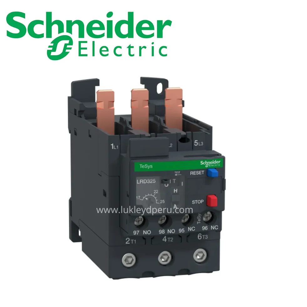 Relé térmico 17-25A para contactores LC1-D40..D65 SCHNEIDER ELECTRIC