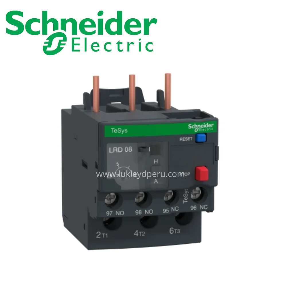 Relé térmico 2.5-4A para contactores LC1-D09..D38 SCHNEIDER ELECTRIC