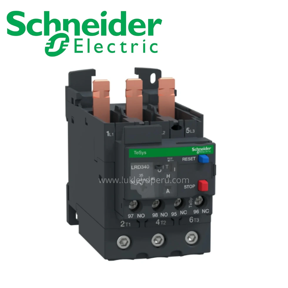 Relé térmico 30-40A para contactores LC1-D40..D65 SCHNEIDER ELECTRIC