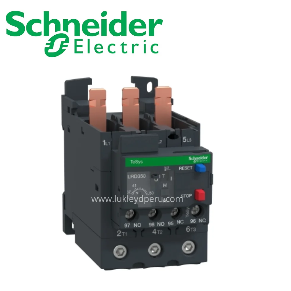 Relé térmico 37-50A para contactores LC1-D40..D65 SCHNEIDER ELECTRIC