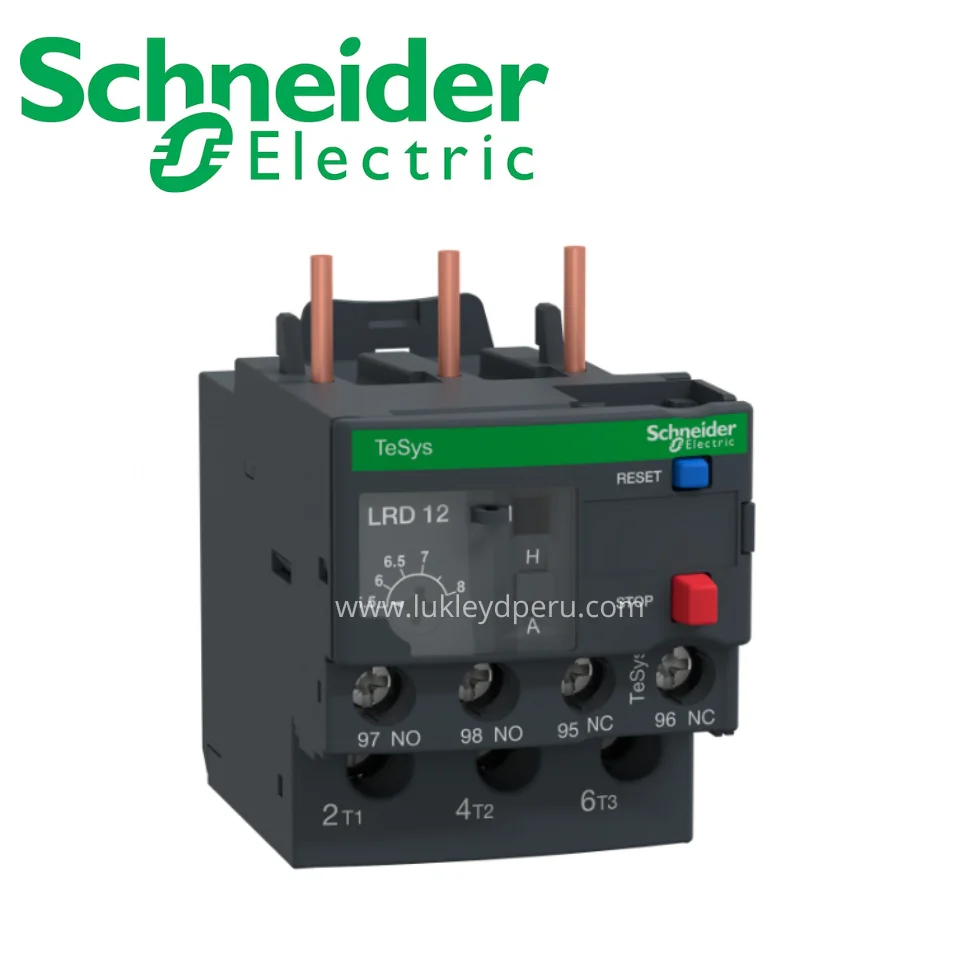 Relé térmico 5.5-8A para contactores LC1-D09..D38 SCHNEIDER ELECTRIC