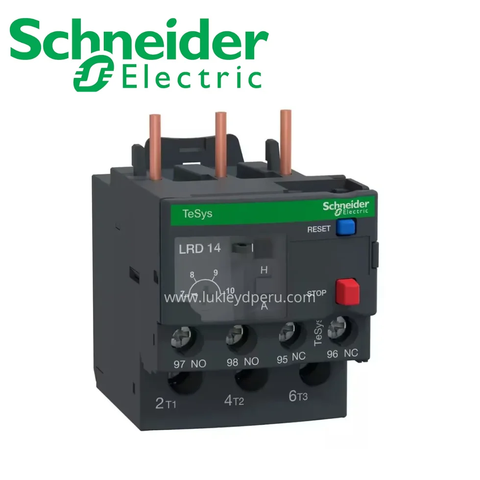Relé térmico 7-10A para contactores LC1-D09..D38 SCHNEIDER ELECTRIC