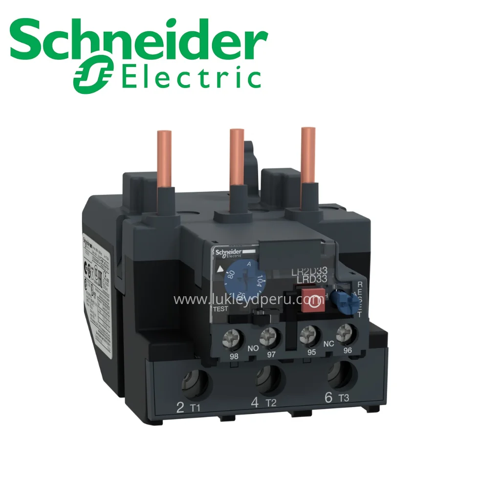 Relé térmico 80-104A para contactores LC1-D80/D95 SCHNEIDER ELECTRIC