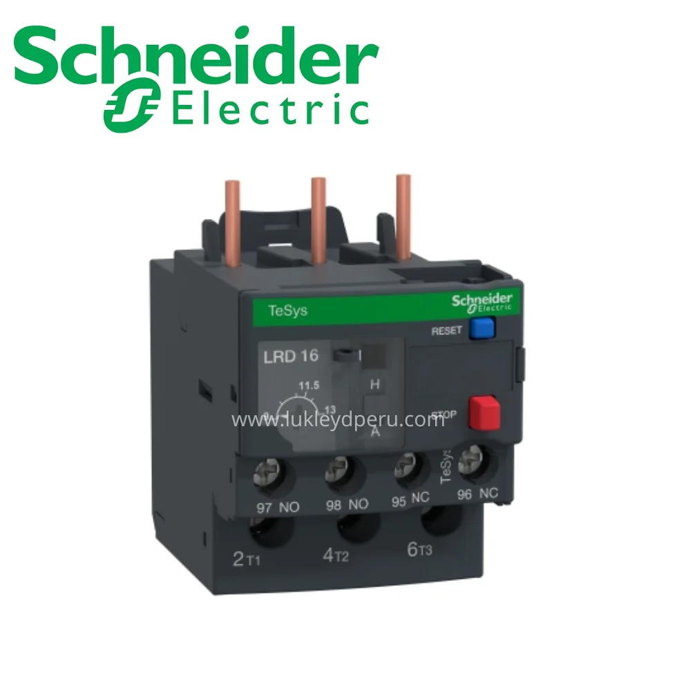 Relé térmico 9-13A para contactores LC1-D12..D38 SCHNEIDER ELECTRIC