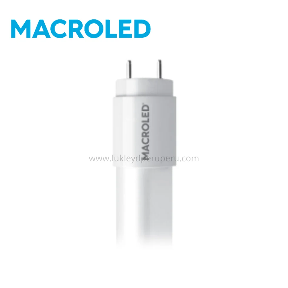 Tubo LED TL-9W/760 T8 EQ.18W vidrio - MACROLED