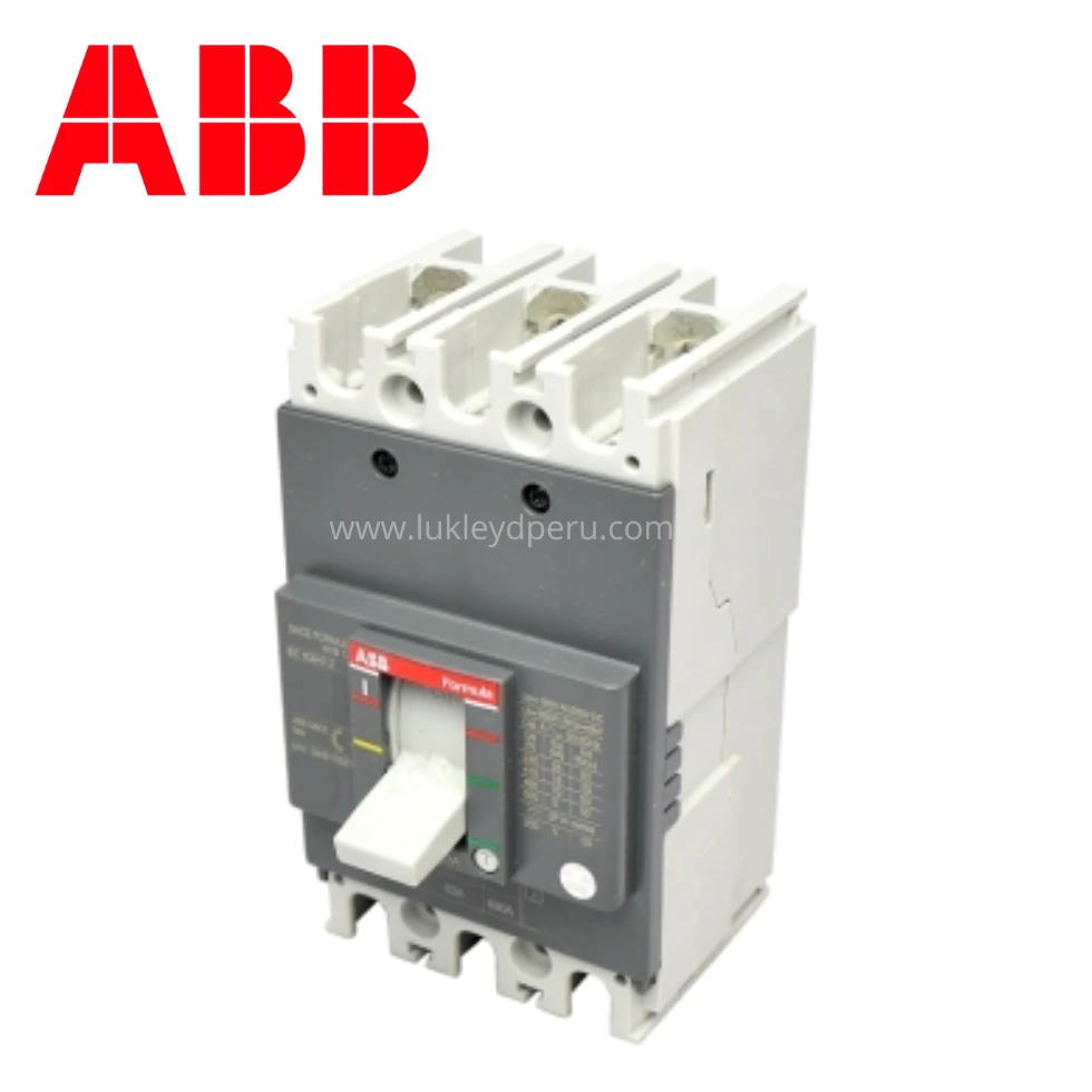 Interruptor termomagnético fijo 3x40A 25/15kA 220/440V ABB