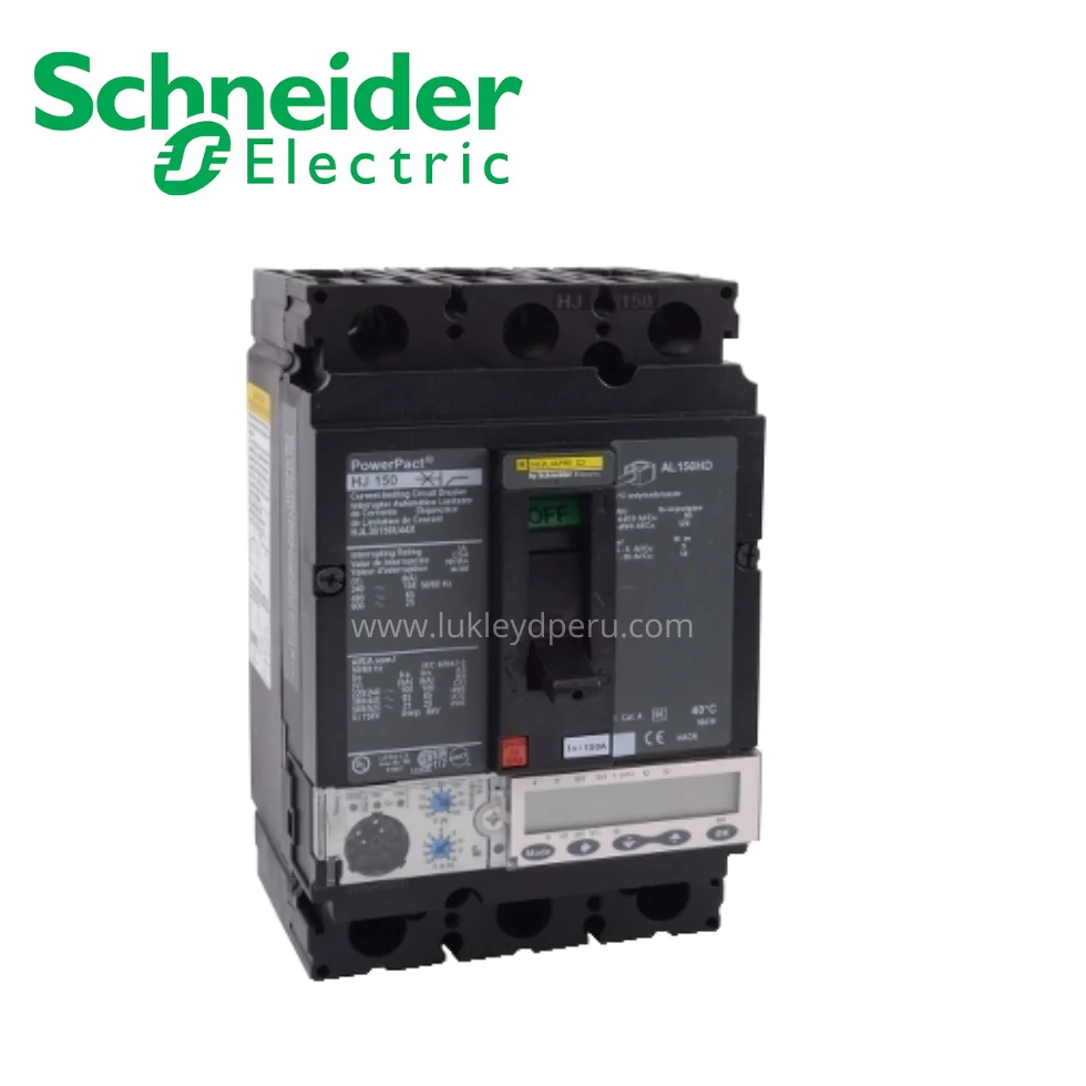 Interruptor termomagnético regulable 3x250A 65kA 480V MICROLOGIC 6.2 NEMA SCHNEIDER ELECTRIC