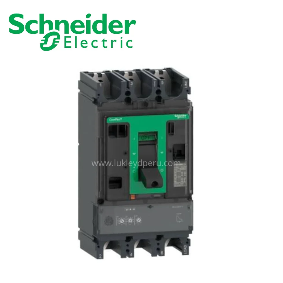 Interruptor termomagnético regulable 3x160-400A 85/42kA 220/400VAC NSX400N SCHNEIDER ELECTRIC