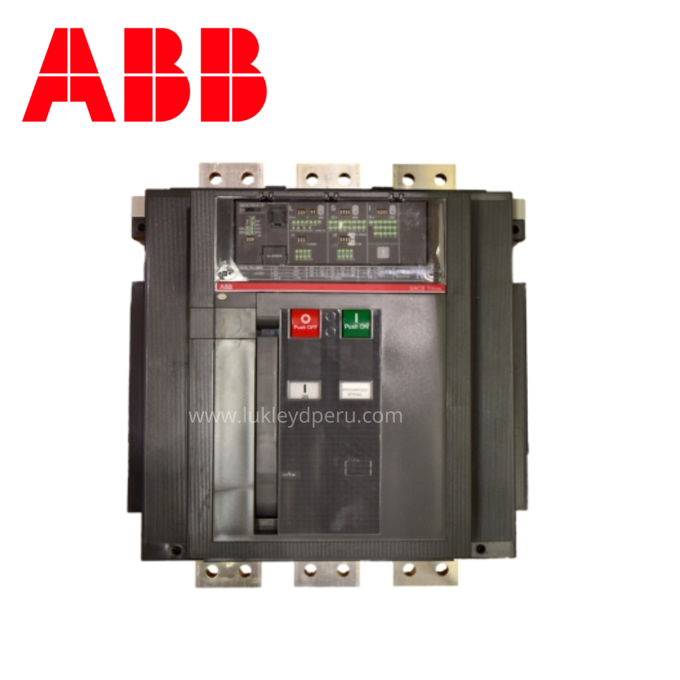 Interruptor termomagnético regulable 3x800-2000A (690V) 85/85kA 220/440V LSI ABB