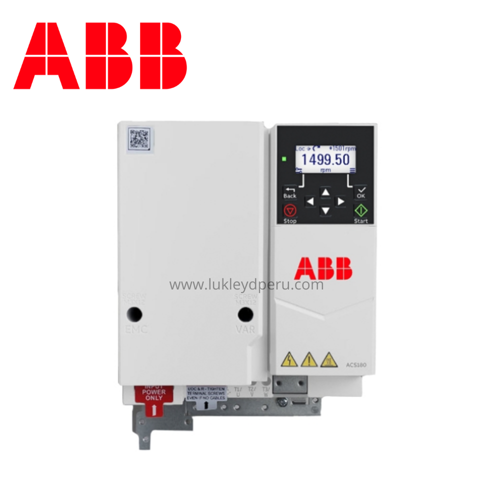 Variador de velocidad trifásico 380-480V 2HP 4A IP20 R1 ABB