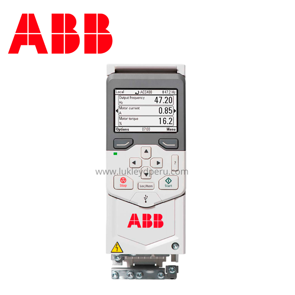 Variador de velocidad trifásico 380-480V 1HP 2.6A IP20 R1 ABB