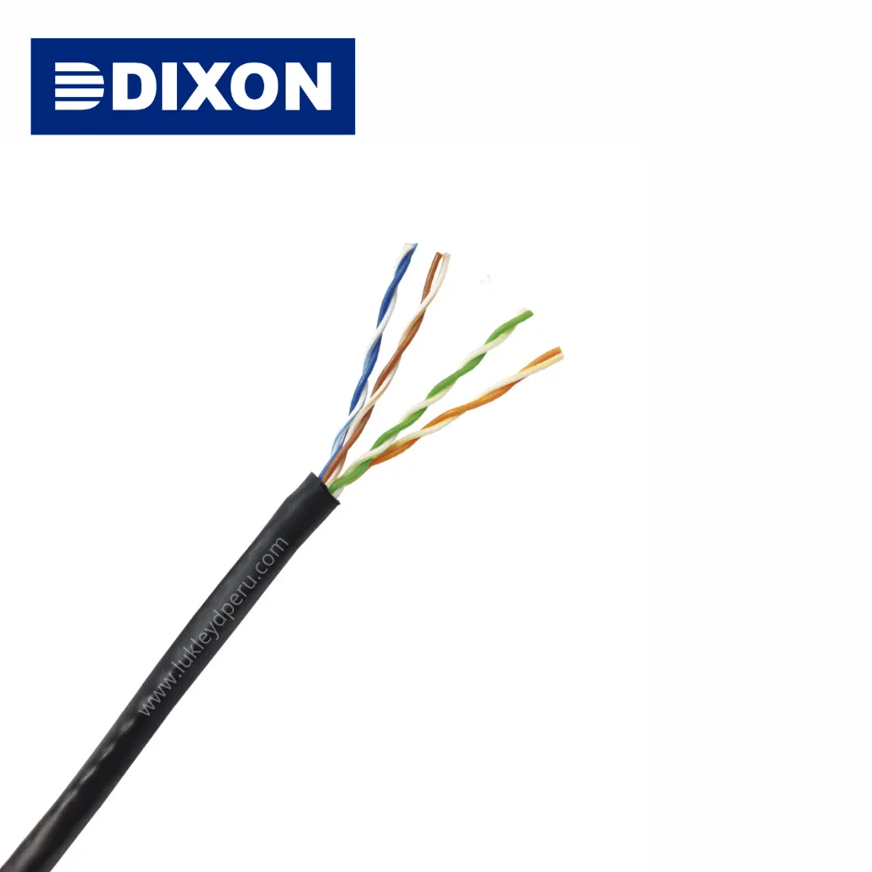CABLE DE COBRE UTP CAT.6 9041 4PX23AWG - DIXON