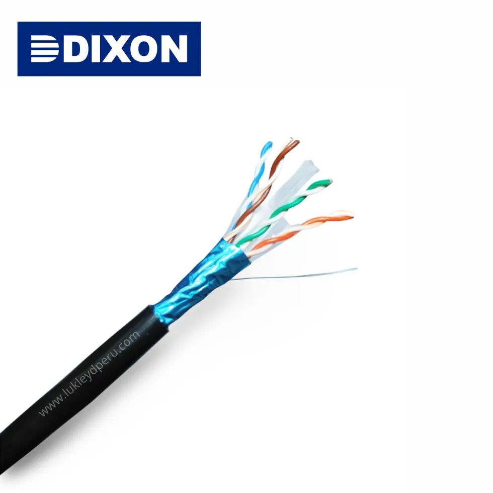 CABLE DE COBRE UTP CAT.6 9061 4PX23AWG - DIXON