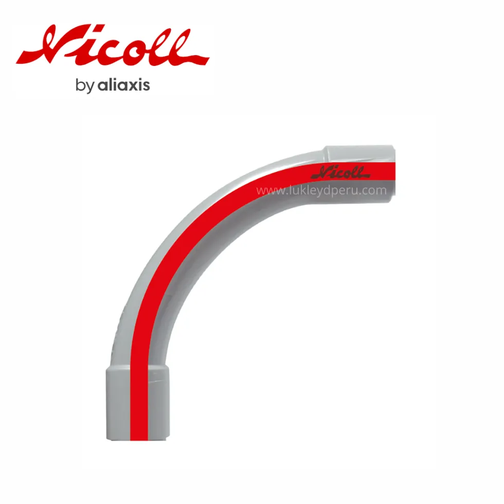 Curva PVC SAP 1/2´´ 90° - Nicoll