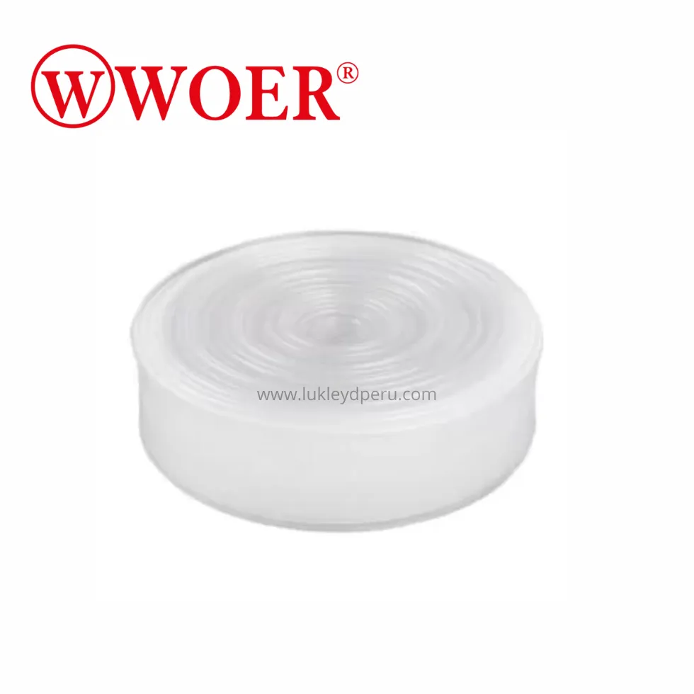 MANGAS TERMOCONTRAIBLES TRANSPARENTE 2'' RLL 25MT - WOER