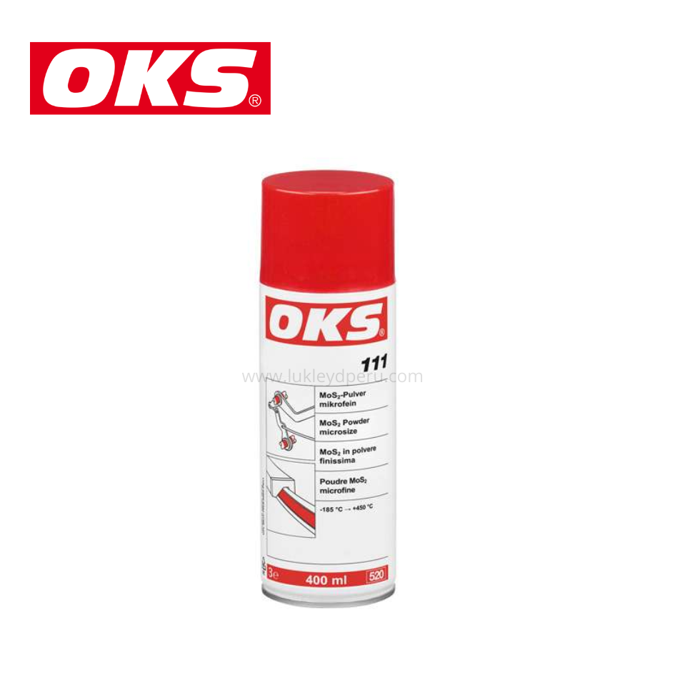 Polvo de MoS₂ microfino en aerosol – OKS 111
