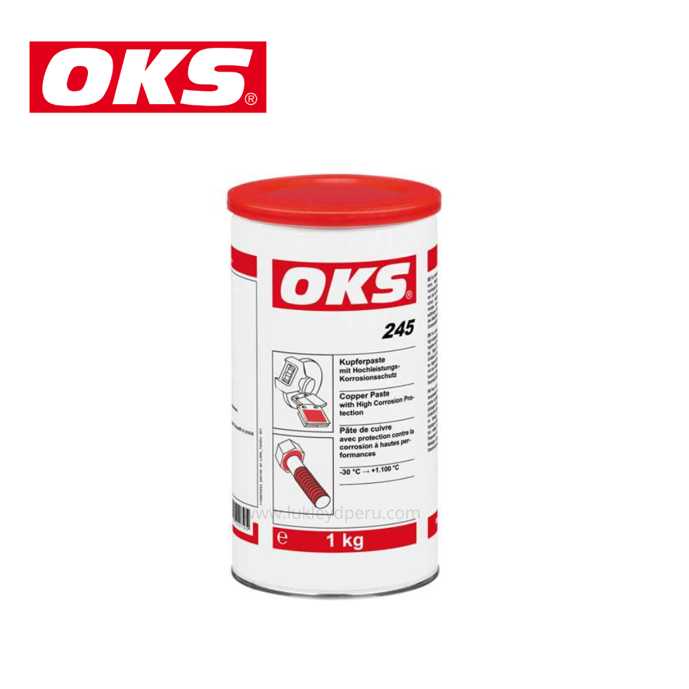 Pasta de Cobre con Protección Anticorrosión de Altas Prestaciones 1kg – OKS 245