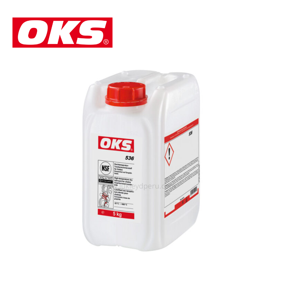 Lubricante Seco para Cadenas de Alta Temperatura 5kg – OKS 536