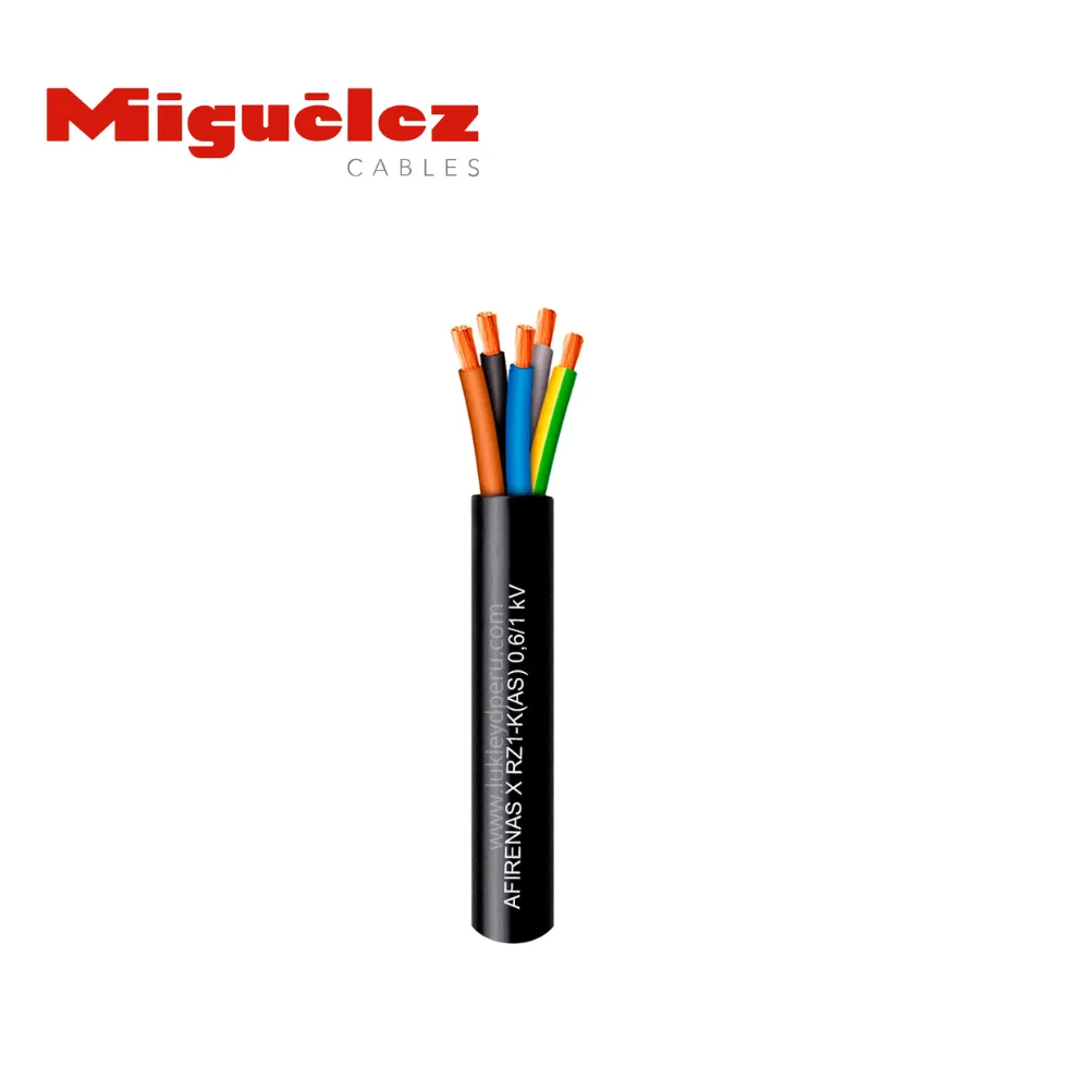 CABLE RZ1-K 4G150MM2 0.6/1KV LIBRE HALÓGENO NEGRO AFIRENAS - MIGUELEZ