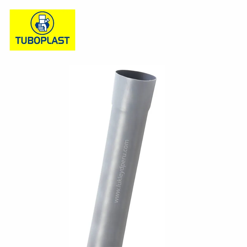 TUBO PVC SAP 1/2´´ X 3MTS - TUBOPLAST