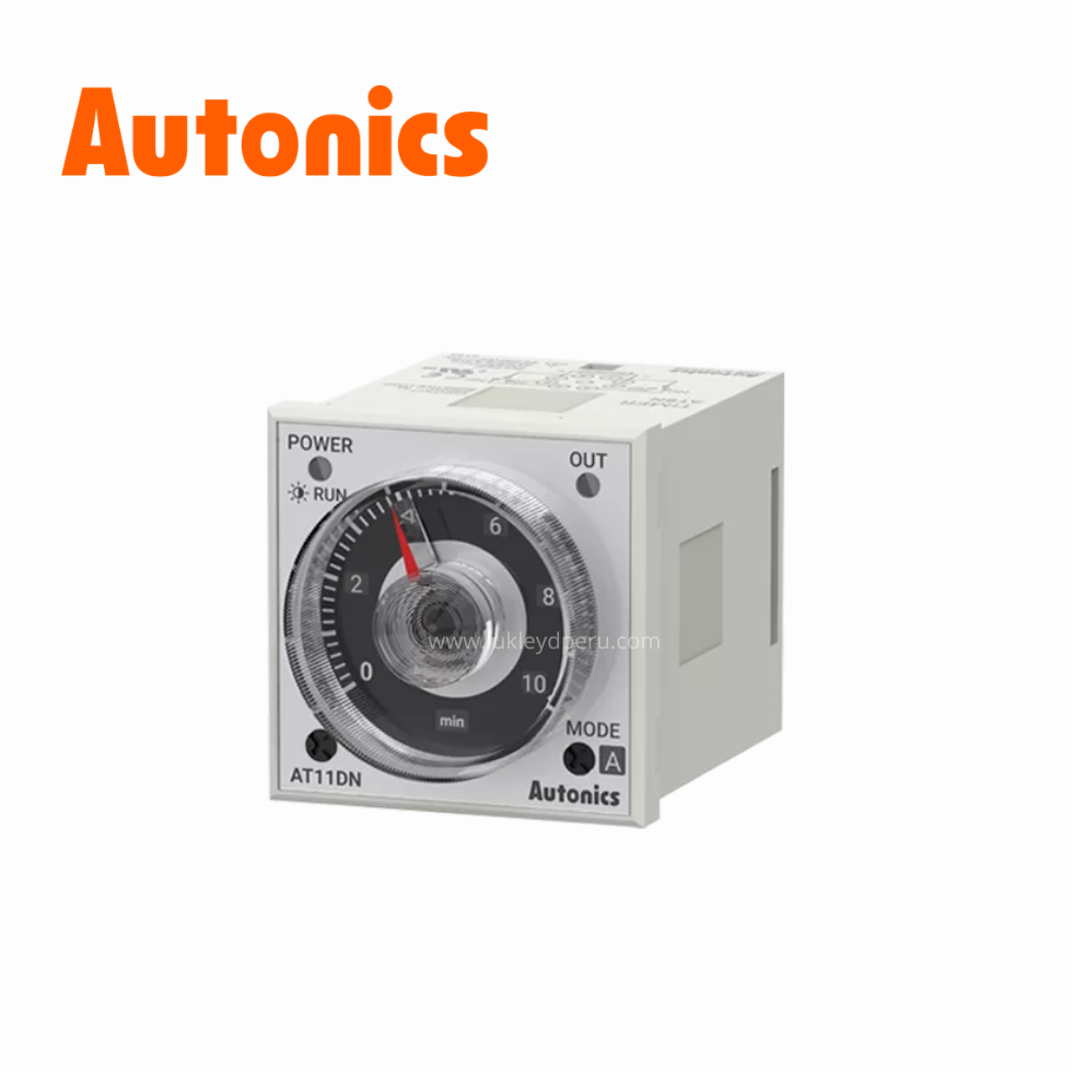 Temporizador Analogico 11pines, 100-240VCA/24-240VCC 48x48mm AUTONICS