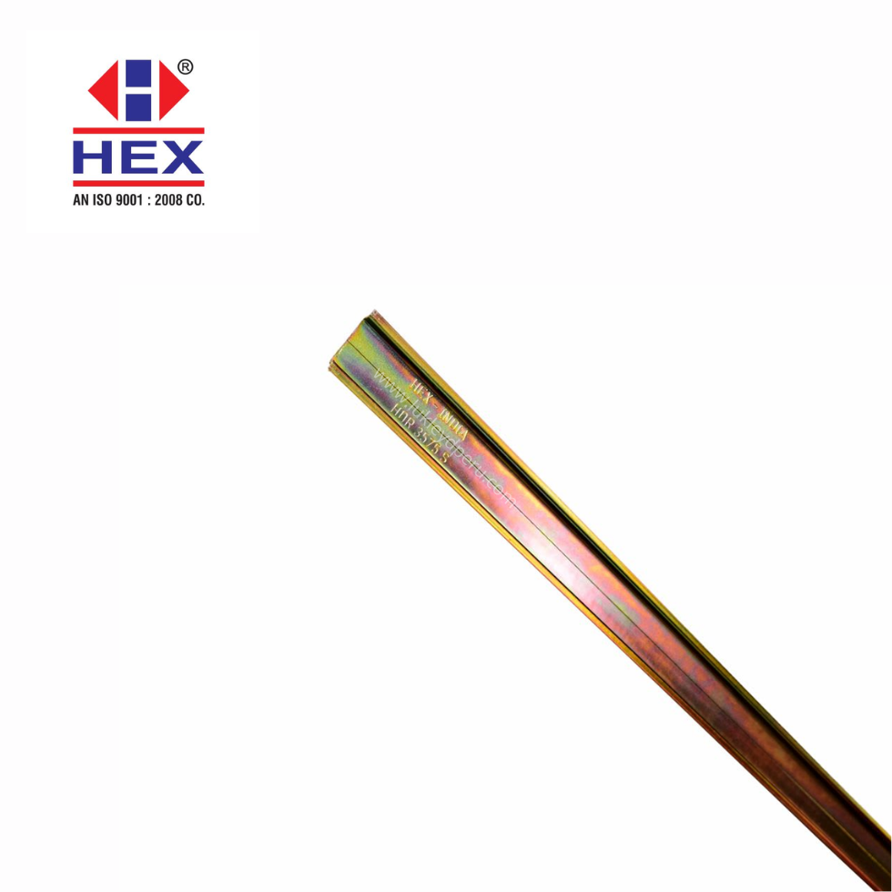 Riel DIN simétrico 35×7.5x1mm sin perforación 2mts