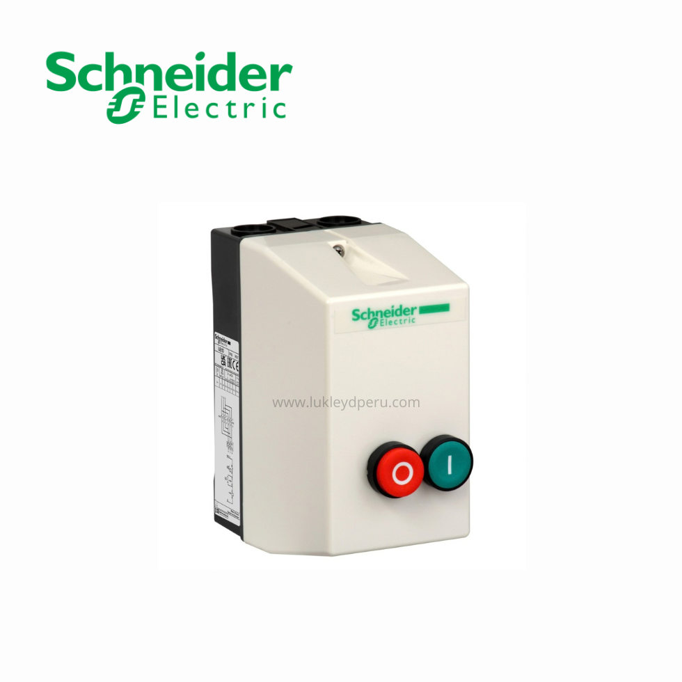 Arrancador directo compacto 9A, bobina de contactor: 220VAC s/rele, IP65