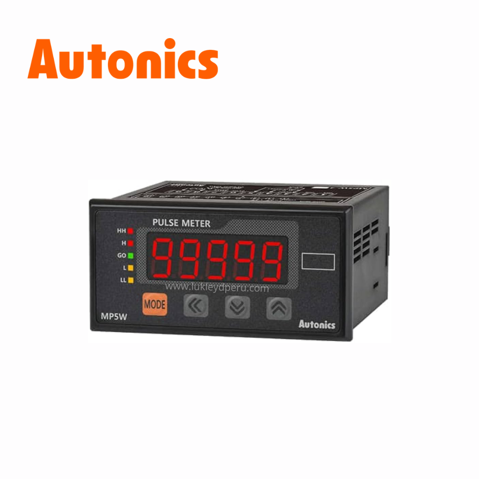 Tacometro Digital 5 digitos T. 0-99999s, 100-240VCA~50/60Hz 96x48x102mm AUTONICS