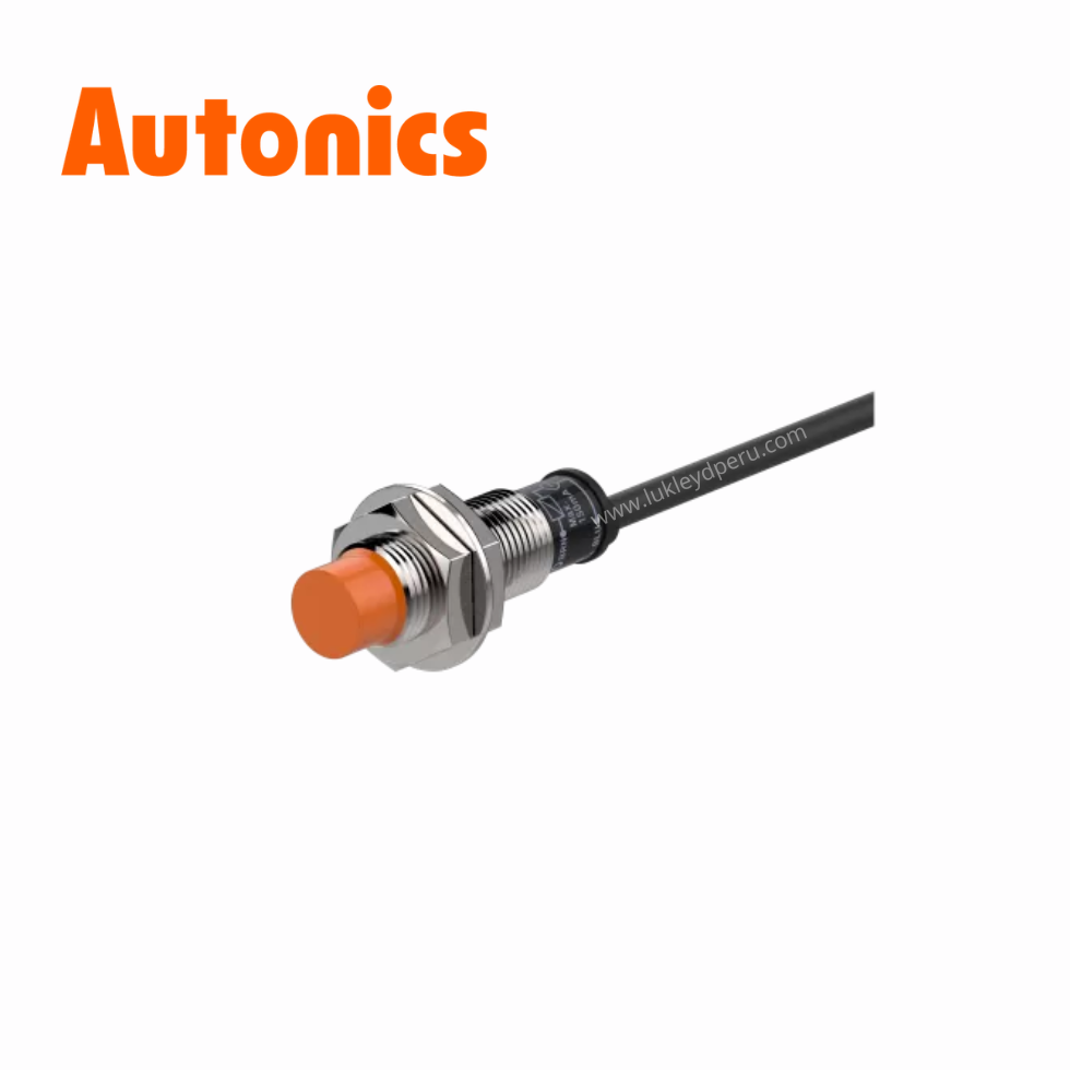 Sensor Prox. Inductivo AC M12 3Hilos IP67, Detec.4mm 12x12x1mm - AUTONICS