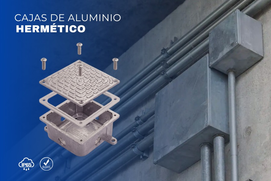 Caja de derivación hermético aluminio blog