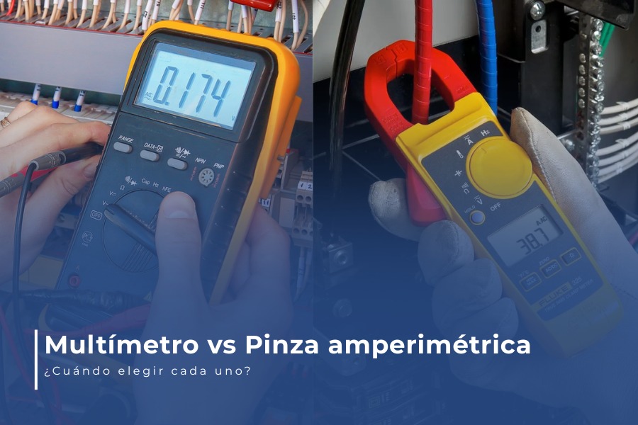 Multímetro vs Pinza amperimétrica